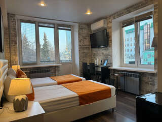 Гостиница Apartments 4 Москва Двухместный номер с 2 отдельными кроватями-1