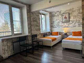 Гостиница Apartments 4 Москва Двухместный номер с 2 отдельными кроватями-1